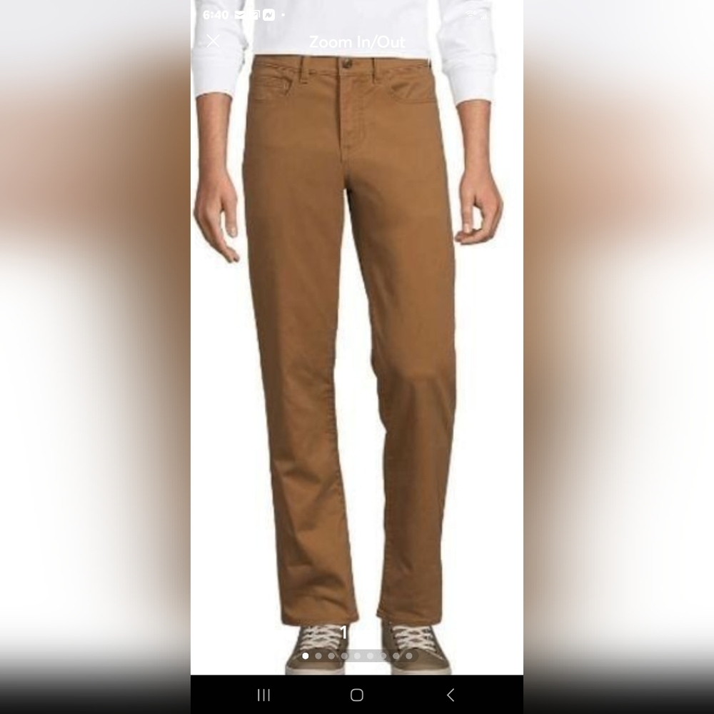 Men's 44x29 Blake Shelton Hybrid Traditional Pant Black NWT - Picture 6 of 7